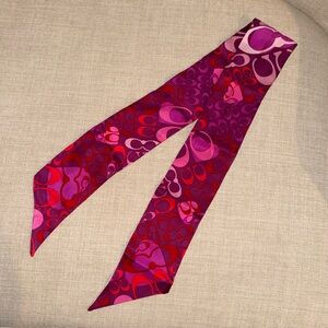 COACH Signature Reversible Silk Scarf